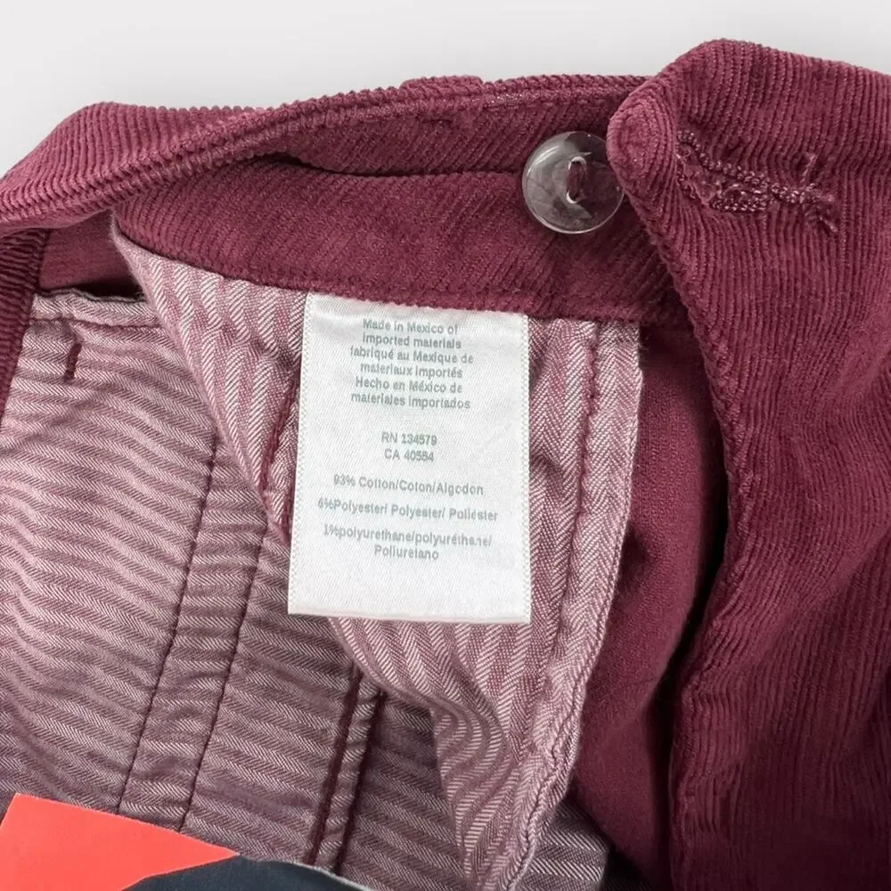 Sundry Leopard-Striped Corduroy Trousers Size 27 - Picture 4 of 7